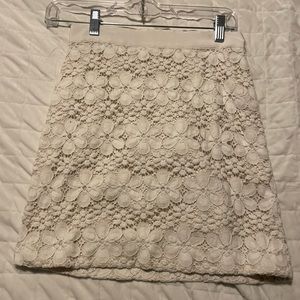 Ann Taylor Loft Lace Pencil Skirt